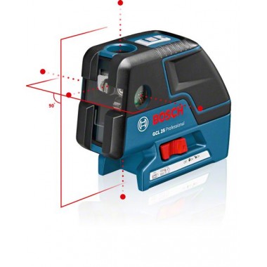 Комбинированный лазерный уровень Bosch GCL 25 (0601066B01)