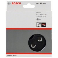 Опорная тарелка среднезерн., 125мм Bosch 2608601607