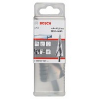 Ступенчатое сверло HSS M10-M4, 10,0 мм, 125,5 мм Bosch 2608587427