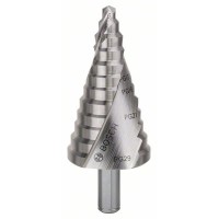 Ступенчатое сверло HSS 6 - 37 мм, 10,0 мм, 93 мм Bosch 2608587428