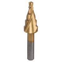Ступенчатое сверло HSS-TiN 4 - 12 мм, 6,0 мм, 50 мм Bosch 2608587429