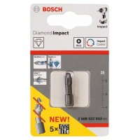 Бита Diamond Impact Diamond Impact, PH3, 25мм (x1) Bosch 2608522043