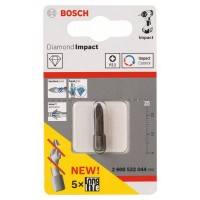 Бита Diamond Impact Diamond Impact, PZ2, 25мм (x1) Bosch 2608522044