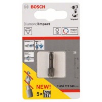 Бита Diamond Impact Diamond Impact, T25, 25мм (x1) Bosch 2608522046