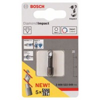Бита Diamond Impact Diamond Impact, Hex5, 25мм (x1) Bosch 2608522049
