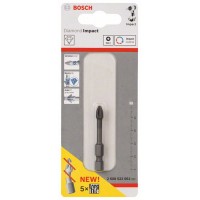 Бита Diamond Impact Diamond Impact, PH2, 50 мм (x1) Bosch 2608522051