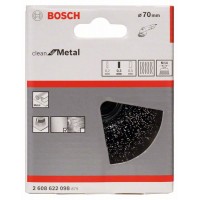 Чашечная щетка 100 мм, 0,5 мм, M14 Bosch 2608622098