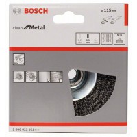 Конусная щетка 115 мм, 0,35 мм, M14 Bosch 2608622101