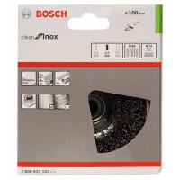Круглая щетка, нерж. 100 мм, 0,3 мм, M14 Bosch 2608622103