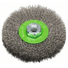 Кольцевая щетка нерж. 115 мм, 0,3 мм, M14 Bosch 2608622107