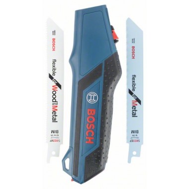 Рукоятка для сабельных пилок + 2 пилки Bosch 2608000495