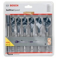Набор из 7 перовых сверл Self Cut Speed 16; 18; 20; 22; 25; 32 мм Bosch 2608587009