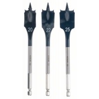 Набор из 3 перовых сверл Self Cut Speed 20,0; 22,0; 25,0 мм Bosch 2608587011