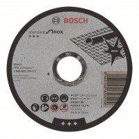 Отрезной круг прямой Standard for Inox WA 60 T BF 115x22,23x1,6 мм Bosch 2608603170