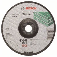 Отрезной круг выпуклый Standard for Stone C 30 S BF 180x22,23x3,0 мм Bosch 2608603175
