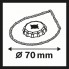 Насадка для удаления строительного раствора Carbide RIFF AVZ 70 RT, 3 max 70 мм Bosch 2609256C51