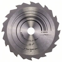 Пильный диск Speedline Wood 165x20/16x1,7 мм, 12 Bosch 2608642600