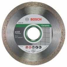 Алмазный диск Standard for Ceramic 115x22,23x1,6x7 мм Bosch 2608603231
