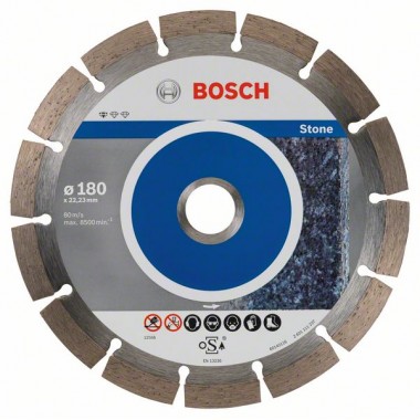 Алмазный диск Standard for Stone 180x22,23x2x10 мм Bosch 2608603237
