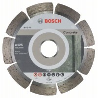 Алмазный диск Standard for Concrete 125x22,23x1,6x10 мм Bosch 2608603240