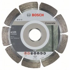 Алмазный диск Standard for Concrete 125x22,23x1,6x10 мм Bosch 2608603240