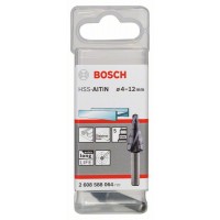 Ступенчатое сверло HSS-AlTiN 4 - 12 мм, 6,0 мм, 50 мм Bosch 2608588064
