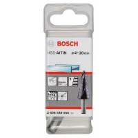 Ступенчатое сверло HSS-AlTiN 4 - 20 мм, 8,0 мм, 70,5 мм Bosch 2608588066