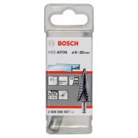 Ступенчатое сверло HSS-AlTiN 6 - 30 мм, 10,0 мм, 93,5 мм Bosch 2608588067