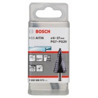 Ступенчатое сверло HSS-AlTiN 6 - 37 мм, 10,0 мм, 93 мм Bosch 2608588072