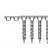 Быстрозаворачиваемый шуруп с крупной резьбой 3,9x30 S-G; 30 мм Bosch 2608000548