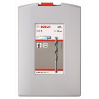 Набор из 19 сверл по металлу HSS-R, DIN 338, в ProBox 1-10 мм Bosch 2608587012