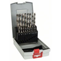 Набор из 19 сверл по металлу HSS-G, DIN 338, 135°, в ProBox 1-10 мм Bosch 2608587013