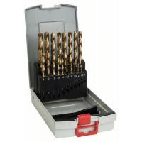 Набор сверл по металлу из 19 предм. ProBox HSS-TiN (титановое покрытие) 1-10 мм Bosch 2608587015