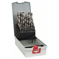 Набор из 25 сверл по металлу HSS-G, DIN 338, 135°, в ProBox 1-13 мм Bosch 2608587017