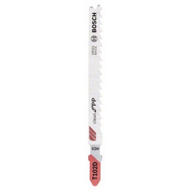 Пильное полотно T 102 D Clean for PP Bosch 2608667443