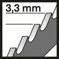 Пильное полотно T 301 CHM Clean for Solid SurfaCE (2608667450