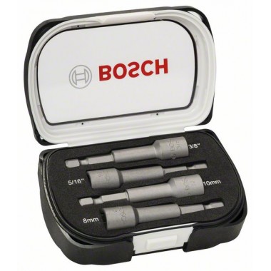 Набор торцовых ключей 4 предм. 65 мм; 8, 10 мм Bosch 2608551095