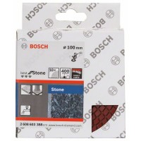 Алмазный полировальный круг 100 мм, зернистость 400 Bosch 2608603388