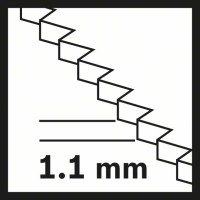 Погружное пильное полотно Carbide AIZ 32 AT Metal 40x32 мм Bosch 2608662018