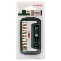 Набор из 12 насадок-бит Titanium, смешанный Bosch 2608255991