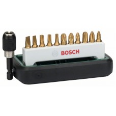 Набор из 12 насадок-бит Titanium, смешанный Bosch 2608255991