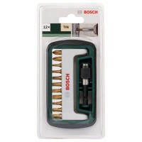 Набор из 12 насадок-бит Titanium, смешанный Bosch 2608255992