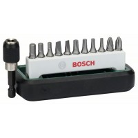 Набор из 12 насадок-бит Standard, смешанный Bosch 2608255995