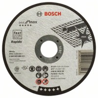 Отрезной круг прямой Best for Inox, Rapido A 60 W INOX BF 125x0,8 мм Bosch 2608603488