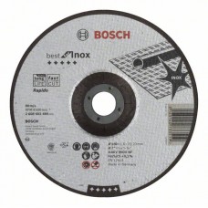 Отрезной круг выпуклый Best for Inox, Rapido A 46 V INOX BF 180x1,6 мм Bosch 2608603499