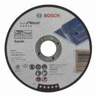 Отрезной круг прямой Best for Metal, Rapido A 60 W BF 125x1,0 мм Bosch 2608603514