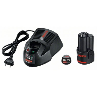 Комплект: аккумулятор GBA 12 В/ 2,0 А*ч O-B + зарядное устройство AL 1130 CV Bosch (1600Z00041)