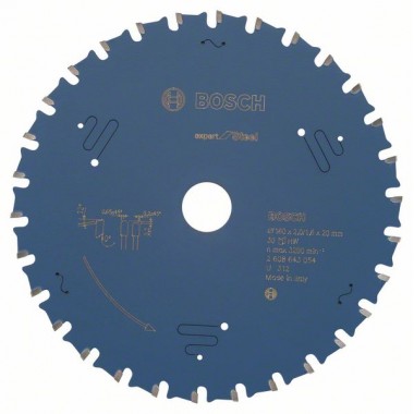 Пильный диск Expert for Steel 160x20x2,0 мм, 30 Bosch 2608643054