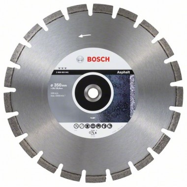 Алмазный диск Best for Asphalt 350x20/25,40x3,2x12 мм Bosch 2608603641