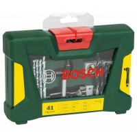 Набор сверл и насадок-бит V-Line с двусторонней отверткой из 41 шт. Bosch 2607017316